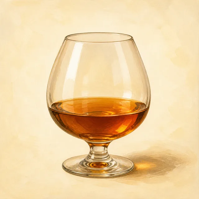 Illustrated cognac.