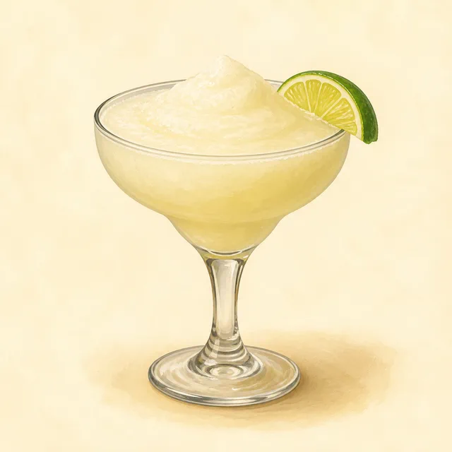 Illustrated daiquiri.