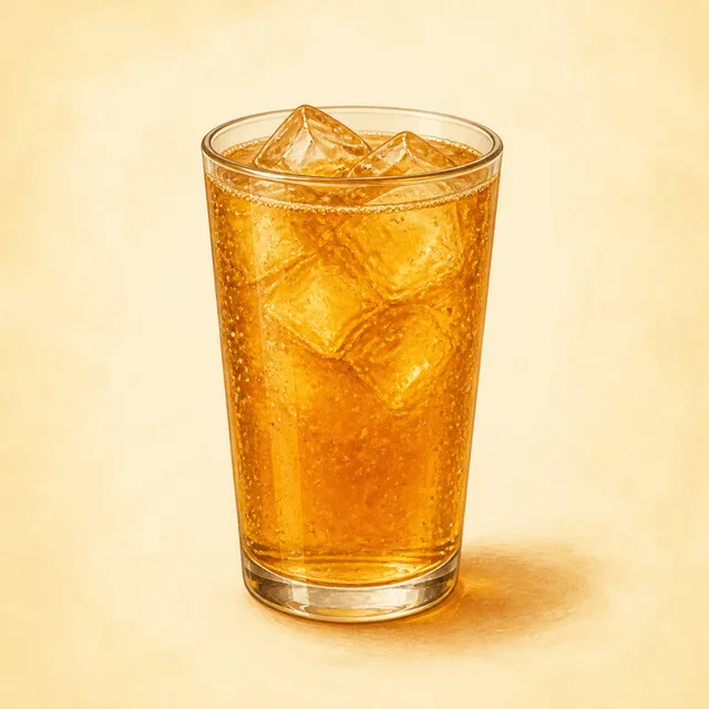 Illustrated energy drink.