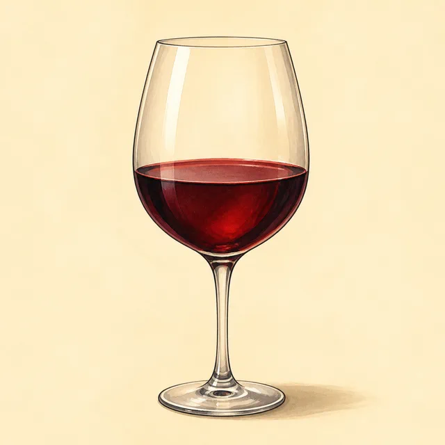 Illustrated merlot.