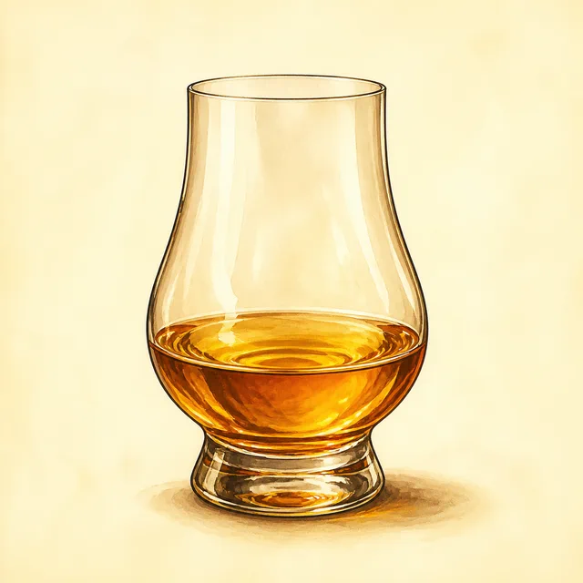 Illustrated scotch whisky.