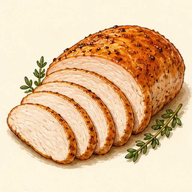 Illustrated turkey.